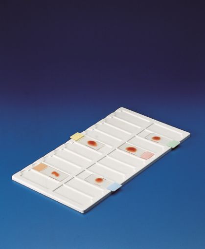 Tray for microscope slides - 20 place