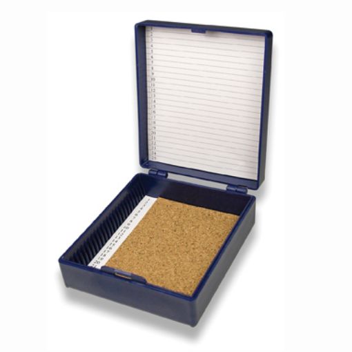 Slide Storage Box 25pl Blue