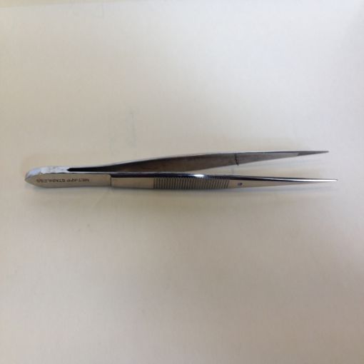 Forceps, Straight, Sharp Point, 150mm