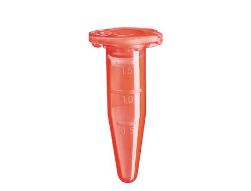 Safe Lock Tube 1.5ml Red, 1000 per box