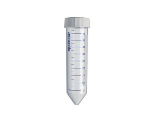 Eppendorf Conical Tubes, 50mL, Sterile, pyrogen-, DNase-, RNase-, human and bacterial DNA-free, colourless, (20 bags × 25), 500 per box