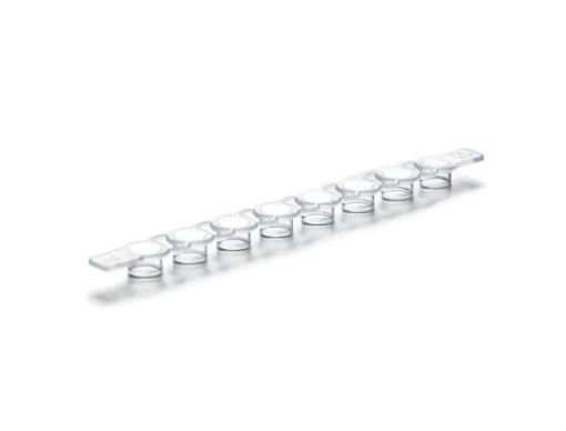 Flat Strip Caps, 8-Strips PCR, 120 per box