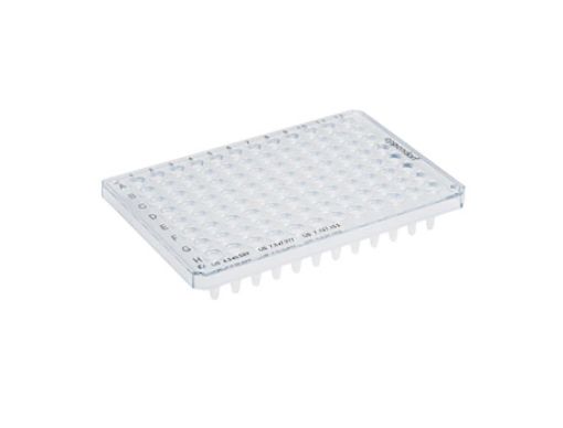 twin.tec PCR Plate 96, semi-skirted colourless, 25 per box