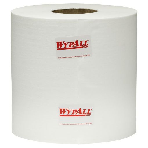 Wypall L10 Heavy Duty Centrefeed Wipers 20xm x 300M, 4 rolls per caton