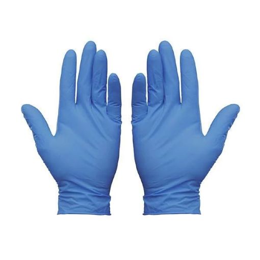 Supermax Nitrile Powder Free Gloves - Medium, 100 per Pack