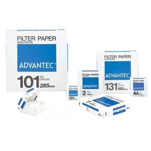 Advantec #1 125mm, 100 per Pack