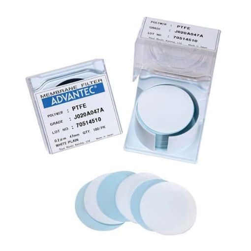 Advantec 0.2um 47mm PTFE Philic, 100 per Pack