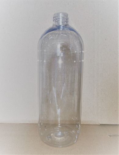 Clear 1Ltr PET tall bottle carton 126