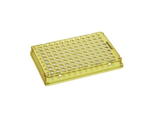 Picture of Eppendorf twin.tec® PCR Plate 96 LoBind, skirted, PCR clean, yellow, 300 pcs.