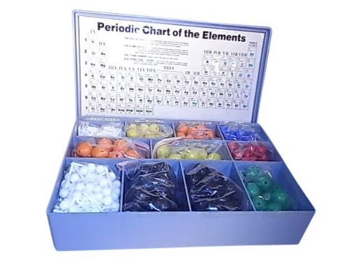 Picture of Model, Chemistry, Atomic, 150 Lugs, 370 Balls, Senior Set in Box - Organic/Inorganic Molecular Model Kit