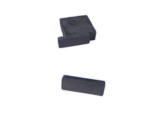 Picture of Magnet, Ferrite/Ceramic, Rectangle, 50x19x6mm Pk/10