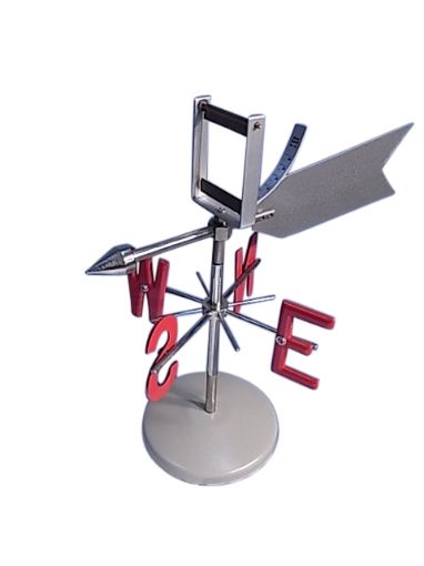 Picture of Weather Vane, Wind Direction, on Stand - Demonstration