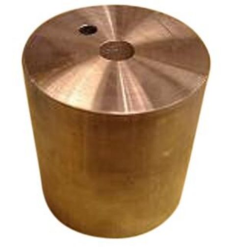 Picture of Block, Calorimeter, Copper 1Kg 75mm D