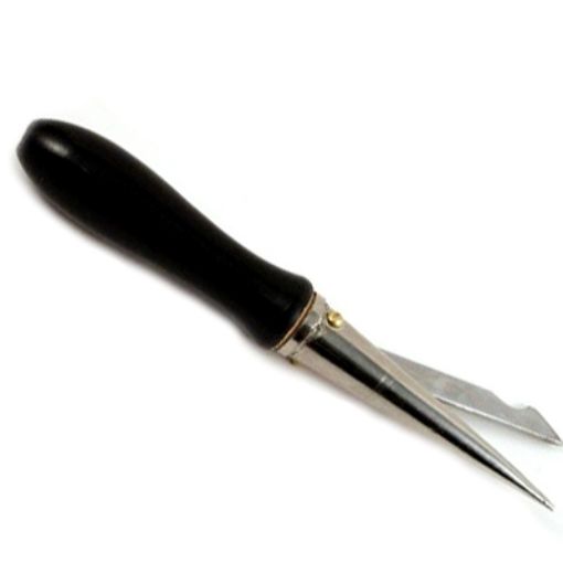 Picture of Borer, Cork, Sharpener, Chrome Plated, with Handle