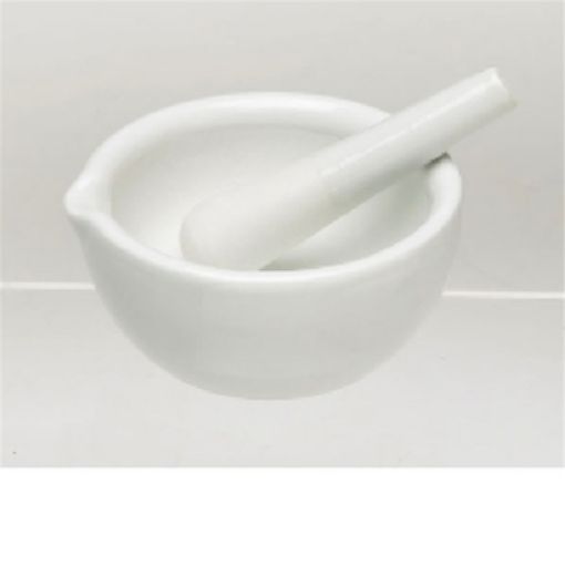 Picture of Mortar & Pestle, Porcelain, 130mm D