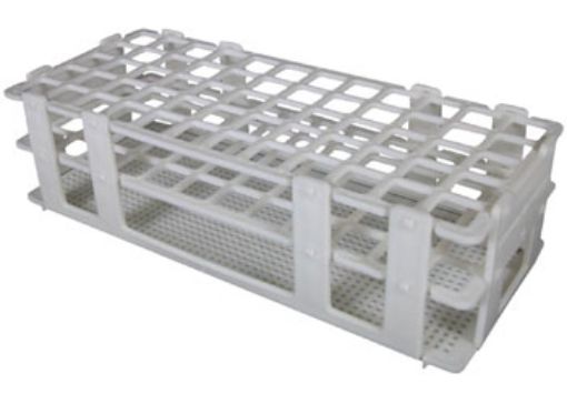 Picture of Rack, Test Tube, Polyprop, 60x16mm Tubes - 5x12 Rows White