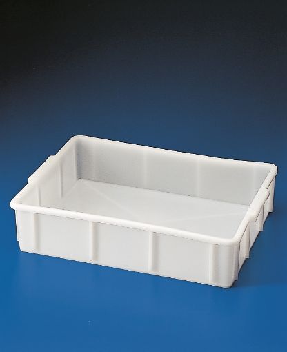 Picture of Tray, deep, HDPE low form 16L White 350x540x115mm