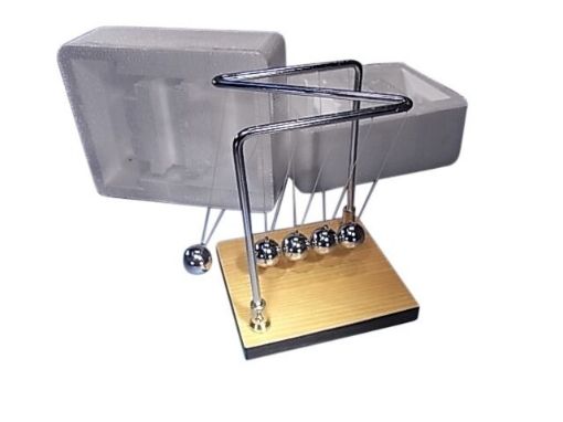 Picture of Newton's Cradle Base: 120x120mm Height: 160mm