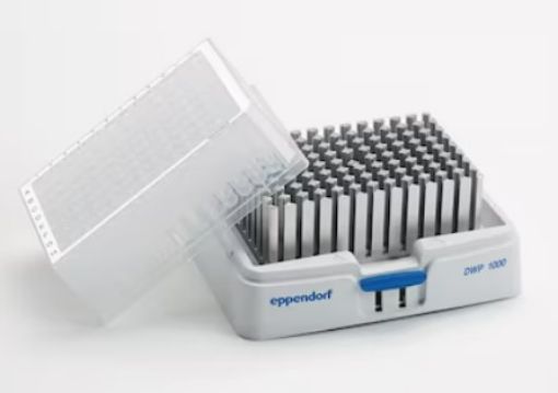 Picture of Eppendorf SmartBlock™ DWP 1000, thermoblock for Eppendorf Deepwell Plate 96/1,000 µL, incl. lid