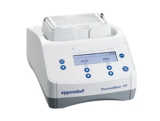 Picture of Eppendorf ThermoMixer® FP, with thermoblock for microplates and deepwell plates, including lid, 220 – 240 V/50 – 60 Hz (AU)