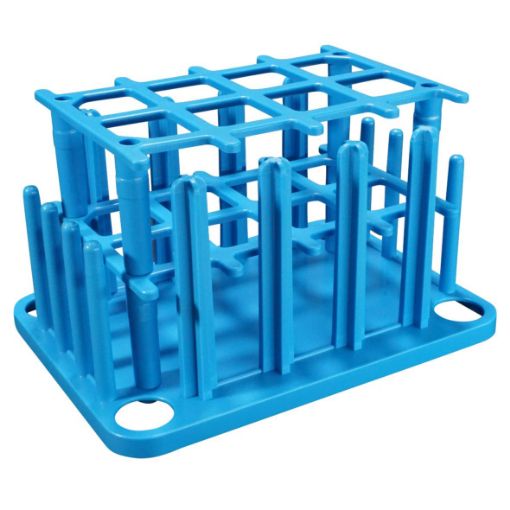 Picture of Test Tube Rack/Drain PP, holds 8x25mm Tubes