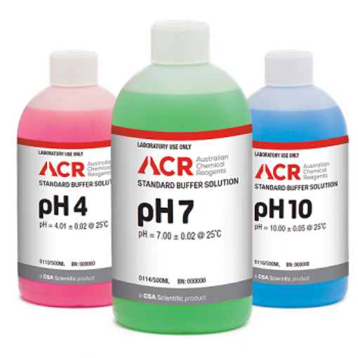 Picture of pH 4 Buffer Solution - Red, 20L