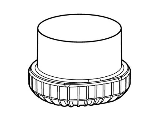 Picture of Adapters for Rotors, for 1 bottle 750 mL, for Rotor S-4xUniversal-Large, 2 pcs.