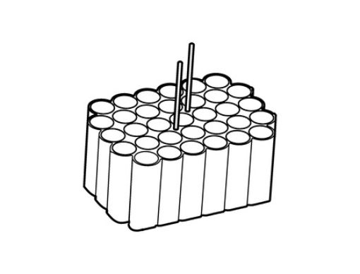 Picture of Adapters for Rotors, for 33 tubes 5.5 – 12 mL, for Rotor S-4x1000 with plate/tube buckets, 2 pcs.