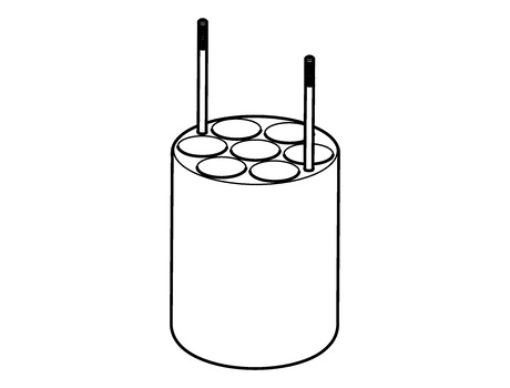 Picture of Adapters for Rotors, for 7 blood collection tubes 9 mL, for Rotor FA-6x250, 2 pcs.