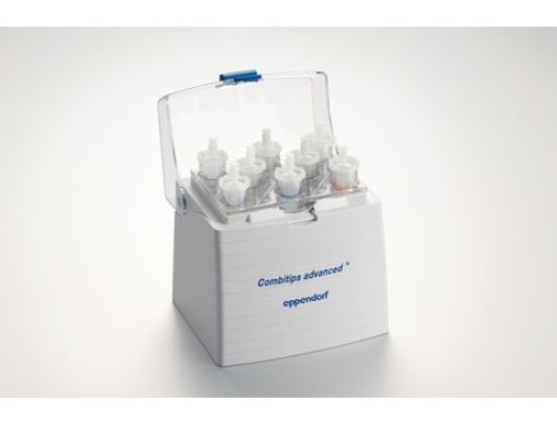 Picture of Combitips® advanced Rack, for 8 Combitips® advanced (0.1 – 10 mL), Eppendorf Quality