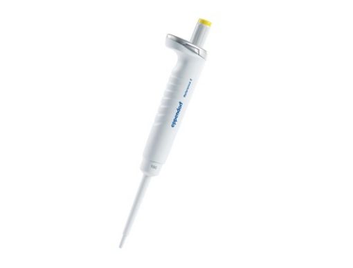 Picture of Eppendorf Reference 2, 1-channel,  10-100µL variable, incl. epTIPS Box 2.0, yellow