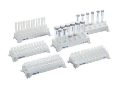 Picture of Eppendorf Tube Rack, 36 positions, for 1.5 mL and 2.0 mL tubes, polypropylene, numbered positions, autoclavable, 2 pcs.