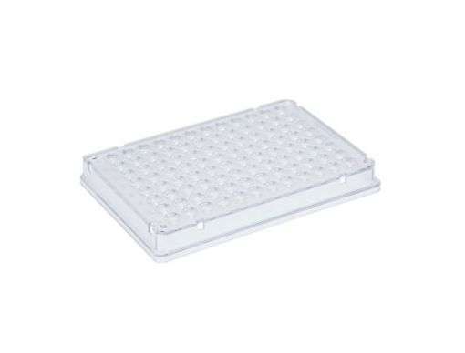 Picture of Eppendorf twin.tec® microbiology PCR Plate 96, skirted, 150 µL, PCR clean, colorless, 10 plates