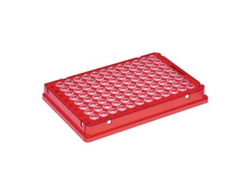 Picture of Eppendorf twin.tec® PCR Plate 96, skirted, 150 µL, PCR clean, red, 25 plates