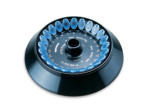 Picture of Rotor F-45-24-11, 45° angle, 24 places, max. Ø 11 mm, without lid