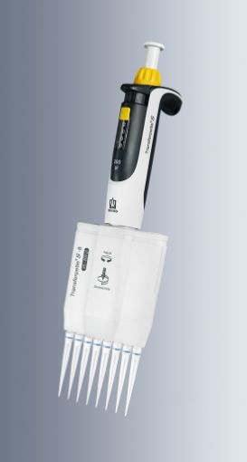 Picture of Transferpette S-8 digital adjustable multichannel, 10-100ul, CE-IVD