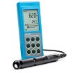 Picture of Hanna Portable Dissolved Oxygen Meter; probe w/ 4 m cable, Range: O2 0.00 to 45.00 mg/L