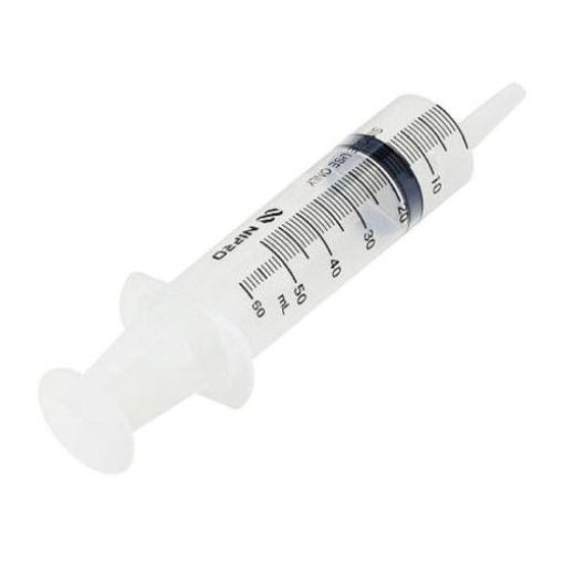 Picture of Syringe 50/60ml catheter tip, Nipro, box 40