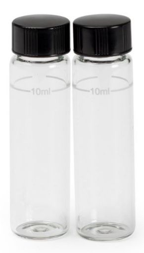 Picture of Glass Cuvettes and Caps for Checker HC Colorimeters (set of 2)