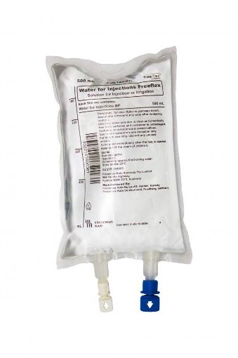 Picture of Water for IV Bag 500ml, carton 20