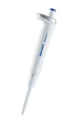 Picture of Eppendorf Reference® 2, 1-channel, fixed, 500 µL, blue