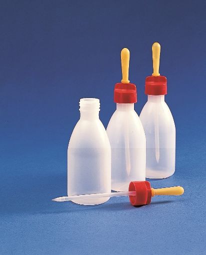 Picture of 500ml Dropping Bottle PE/Rubber